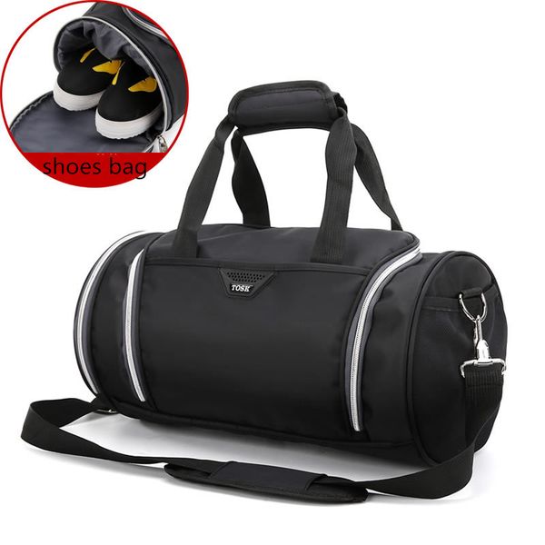 

2019 new canvas women's travel bags yoga gym bag for fitness shoes handbags shoulder crossbody pouch women men sac de sport pack