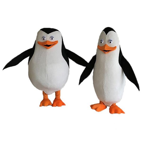 2018 Hot new Mascot madagascar pinguins mascote personagem de desenho animado mascotte fancy dress carnaval