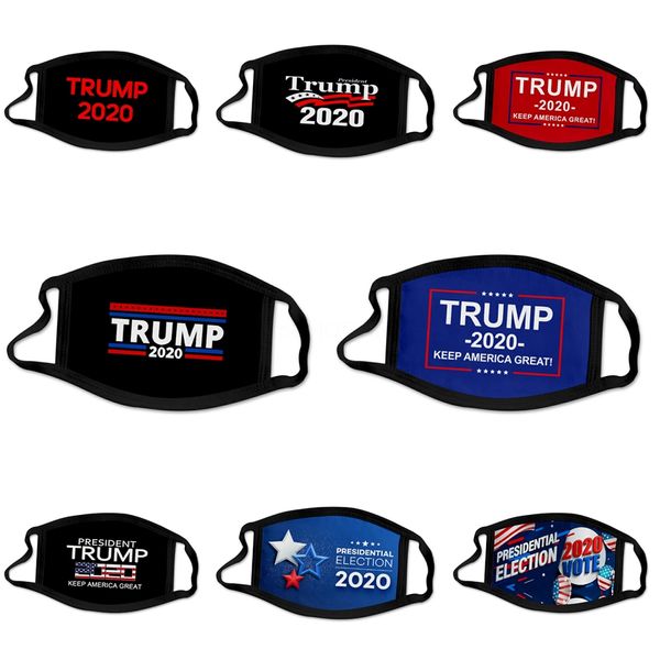 

дизайнер trump маска дышащий и comfortabl маска два слоя дышащий и моющийся анти haze уха маска t2i5942 # 333, Black