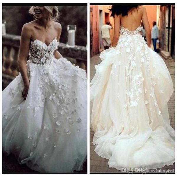 

a line милая из органзы пляж кантри кружева свадебные платья дешевые 2019 милая drop талия свадебные платья юар африканские платья, White