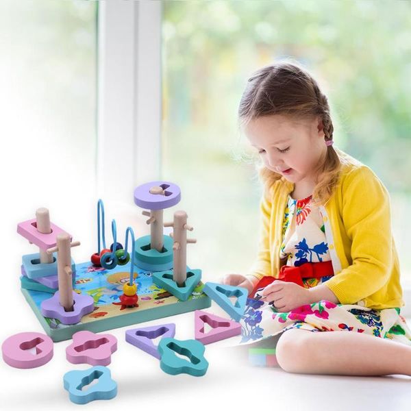 

multifunction educational building blocks kids early learning puzzle toys