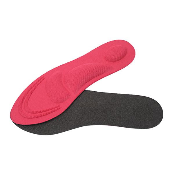 

1 pair sponge cloth insoles plantar / forefoot / heel support for women, Black