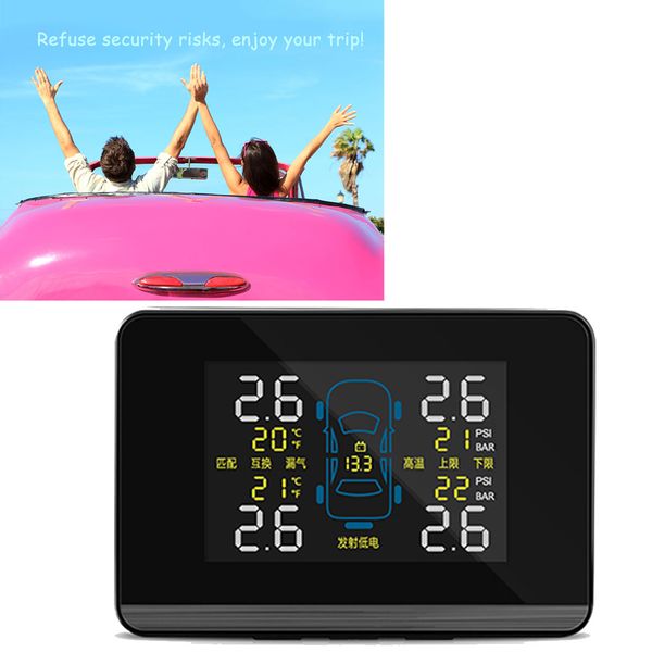 

автомобиль tpms tire tire температура давление monitor system + датчики зажигалку dropshipping шин сканер сигнализации давления автомобиля