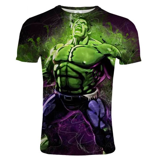 

hawkeye hulk ncredible hulk the avengers heros 3 new t-shirt women men summer funny 3d print short sleeve crewneck casual q478, White;black