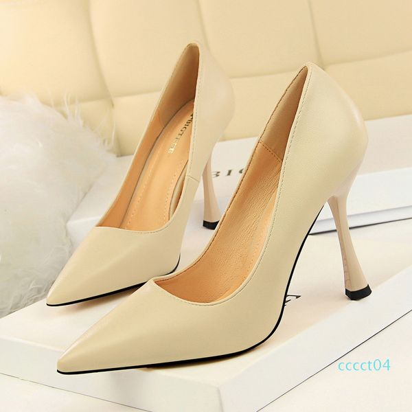 

горячие продажи-обувь женщины белые высокие каблуки валентина обувь zapatos elegantes de mujer насосы женская обувь черные насосы высокие ка, Black