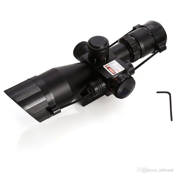 

beileshi прицел red dot tactical 2,5 - 10 х 40 красных лазерная двойная подсветка mil-точка w рейка