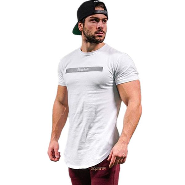 

Fitness T Shirt Mens O-Neck Slim Fit T-Shirt Fashion Short Sleeve T Shirt Men 'S Tops Casual Tshirt M-2XL