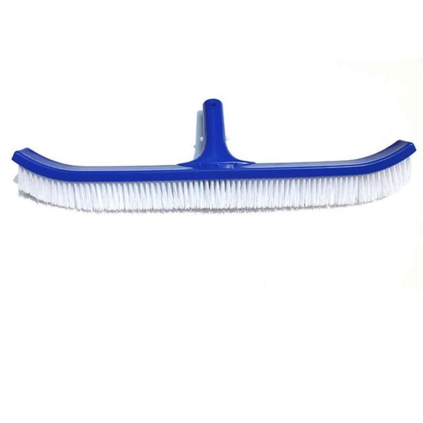 

18inch swimming pool spa algae plastic brush head heavy duty broom cleaner curved tools accessories cleaning equipment