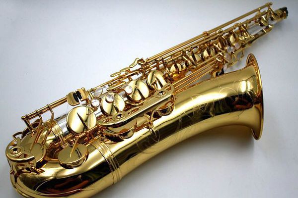 

yanagisawa 9930 bb tenor saxophone gold and silver plated brass brand quality sax with case mouthpiece ing