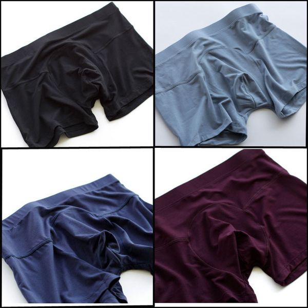 

brands men underwear boxer brief shorts luxury letter around designer youth funny boxer modal cotton mens box, Black;white