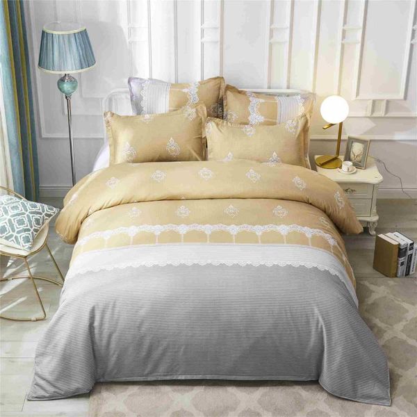 

bedding sets fashion set family duvet cover pillowcase full king single  2/3 pcs