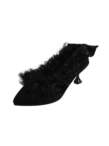 

womens pointy toe high heels stiletto dress pumps, Black