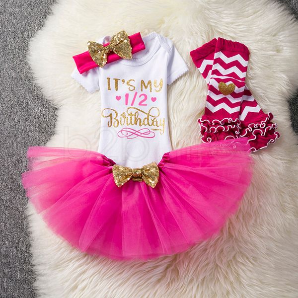 

it's my birthday dress baby girl i'm so fancy skirt headband socks outfits skirt girl party infant tutu toddler clothing sets aaa, Black