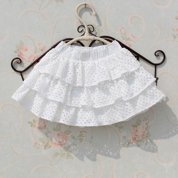 

summer girls skirts kids clothes children clothing princess tutu skirts fake two pieces skirt pants layered cake saia 3-15y y200704