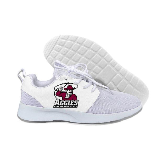 

wac new mexico state aggies men/women custom causal summer comfortable light weight shoes, Black