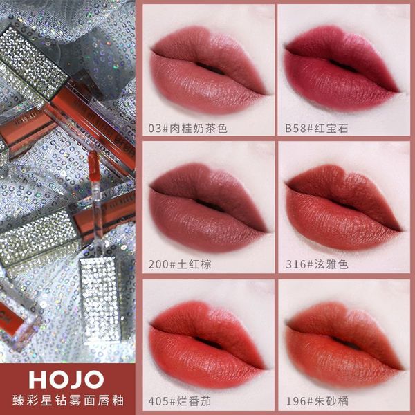 

love bety 6 colors red lip liquid lipstick waterproof matte lipstick moisturizer lip gloss makeup nude lipgloss make up