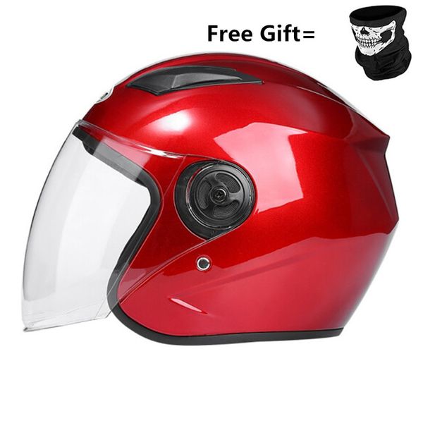

light weight safety motorcycle helmet nuoman open face helmet 5 color avialable scooter bike
