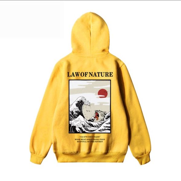 

fashion-mens hoodies high street style hip hop loose style printing hooded sweater coat asian size s-2xl, Black