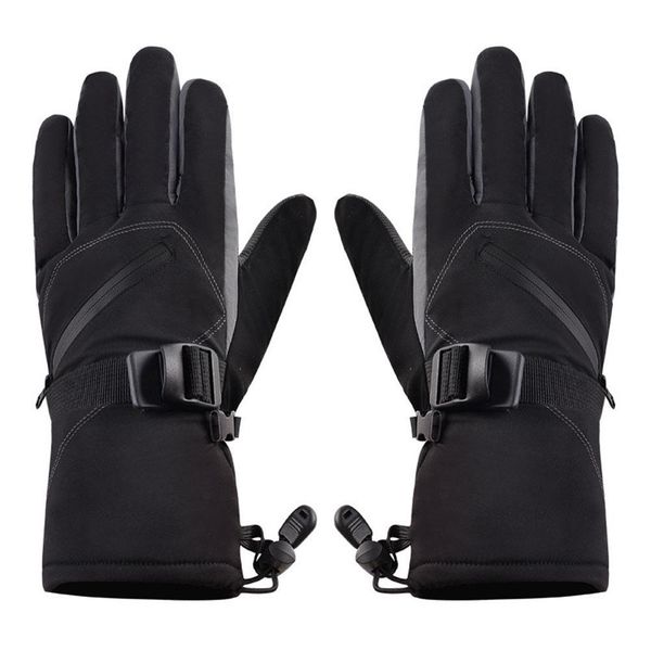 

1 pair outdoor waterproof windproof ski gloves winter full finger riding sports gloves for men and women