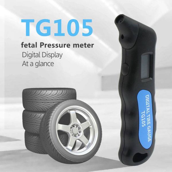 

digital car tire tyre air pressure gauge meter lcd display manometer barometers tester for car truck motorcycle bike