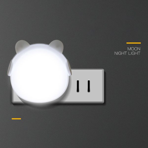 

brelong 1 pc intelligent light control led bedroom sleep bedside lamp from night feeding night light