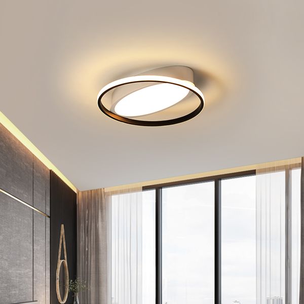2019 Modern Bedroom Led Ceiling Lamp With Remote Controller Surface Mounted Round Creative Light Fixture Res From Cuyer 100 26