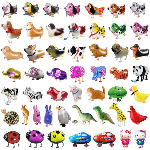 

прогулки pet шар животных гелий фольга шар на рождество свадебный birthday party supplies детский мультфильм игрушки подарки 40styles xd2178