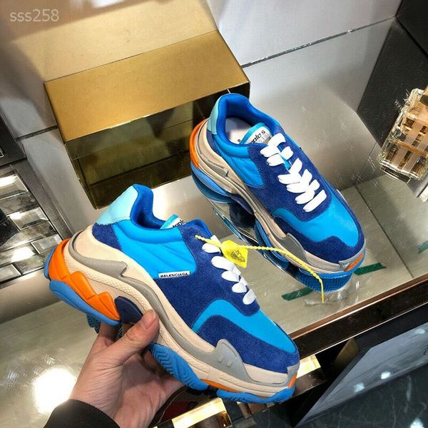 

2020 new fashion europe and america sneaker classical casual dad shoes for men's women beige black sports shoe size 35-45