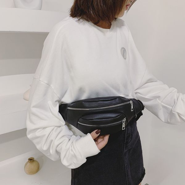 

handbag women wild leather pockets 2019 new fashion exquiste ladies messenger bag elegant girl trend shoulder bag #zb
