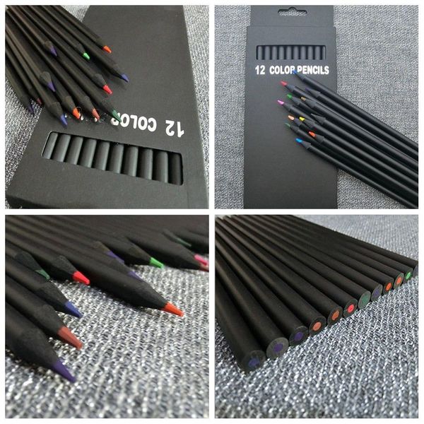 

12pcs/set charcoal pencil colorful sketch drawing for artist sketching drawing set school office supply