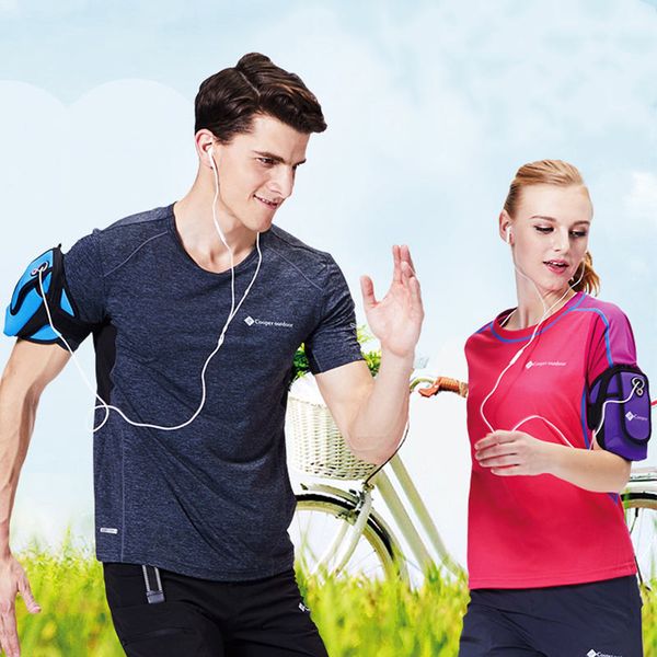 

outdoor bags waterproof anti-slip running wrist pouch sport arm case for mobile phone