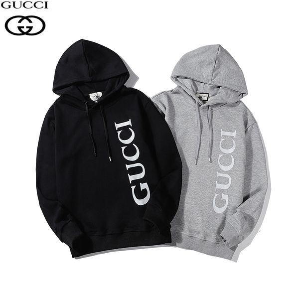

2020 european and american street cotton hoodie gray black hoodie sweatshirt