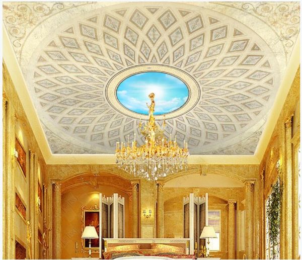 

wdbh 3d ceiling mural wallpaper custom p modern minimalist european classical pattern home decor 3d wall murals wallpaper for walls 3 d