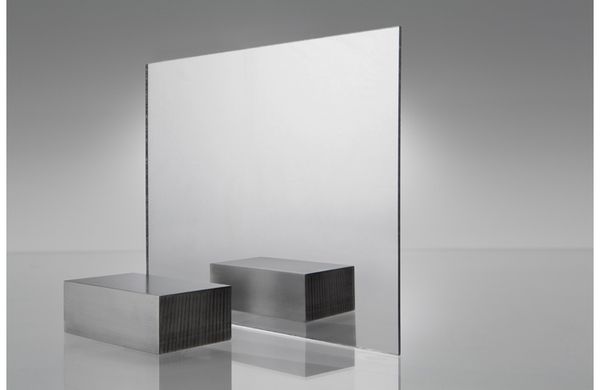 

600mm x 400mm x 1.0mm acrylic (pmma) 1-sided clear mirror - 8 pcs/lot