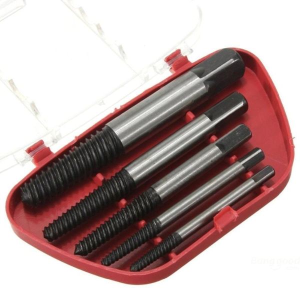 

broken damaged screwdriver extractor bit alloy steel double side screw center drill bits removal tools pull out drill bit