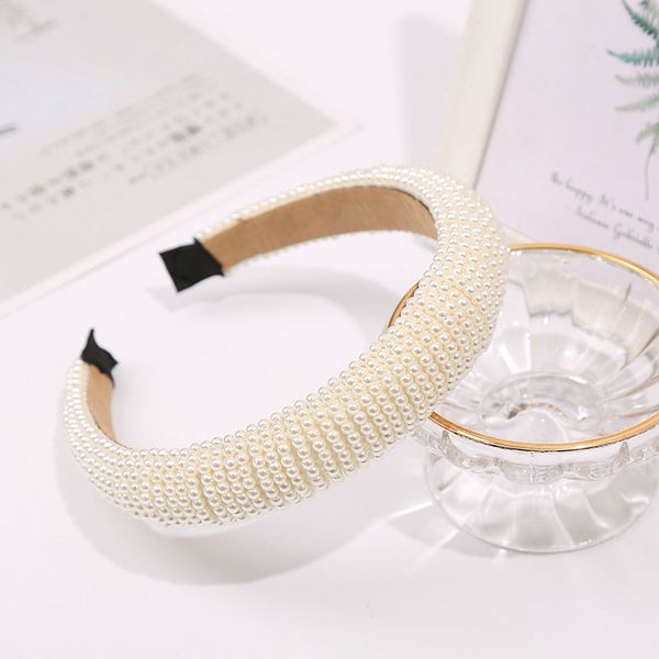 

красный широкий краёв pearl диапазона волос аксессуар стиль new hair 2019 с ободки алиса диапазона cerchietto aliceband comecase vycqb, Black;brown