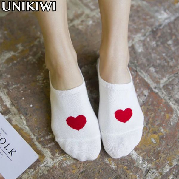 

5 colors.cute женского силиконового противоскользящего love heart socks.ladies невидимый low cut лодка носки sox.candy цвет носок тапочки, Black;white