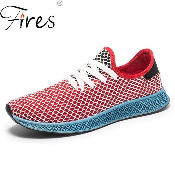 

fires men's sport shoes lightweight summer sneakers outdoor man's running shoes comfortable sneaker zapatoas mesh jogging