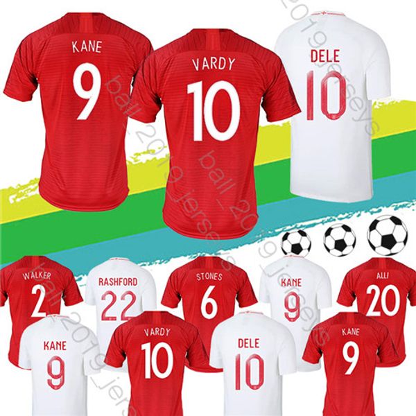 

World Cup Soccer jerseys 7 STERLING 9 KANE 10 DELE 22 RASHFORD maillot de foot De futebol jersey