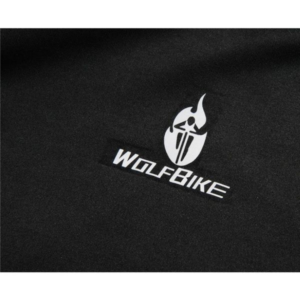 

winter outdoor sports thermal underwear sets compression fleece quick drying base layer sport men cycling underwear long sleeve, Black