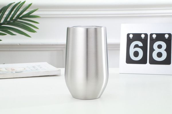 

автомобильные чашки на открытом воздухе 16 унций вакуумные яичные скорлупы с скользящими крышками из нержавеющей стали портативные изолирова