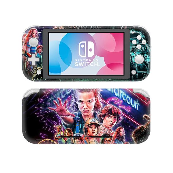

film stranger things nintendoswitch skin sticker decal for nintendo switch lite protector nintend switch lite skin sticker vinyl