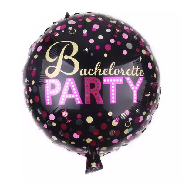 2019 18inch Girls Birthday Double Sided Bachelorette Foil Balloons