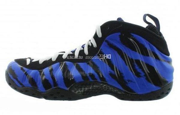 

2019 new enny hardaway foam one qs memphis tigers men basketball shoes one sparpie tiger stripes blue foams mens sneakers