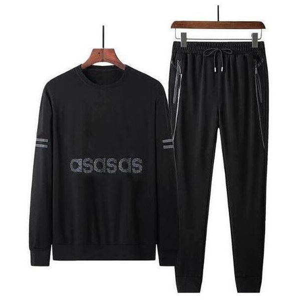 

casual 20fw logo men tracksuits stripes designer track suits hoodie&pant sportsuits cardigan mens sweatshirts clothing l-5xl optional, Gray