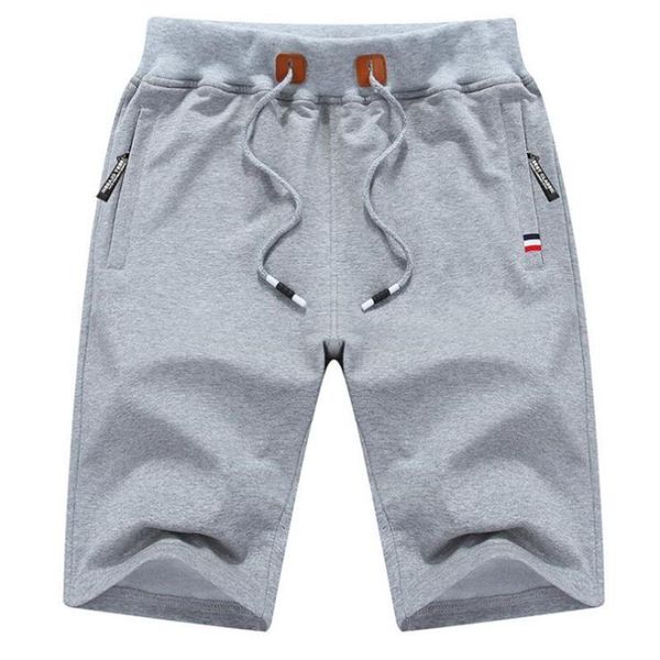 

solid men's shorts 5xl summer mens beach shorts cotton casual male homme brand clothing 4 colors, White;black