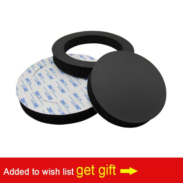 

6.5 inch sound cotton car speaker ring stickers car door trim insulation audio speakers sound insulation