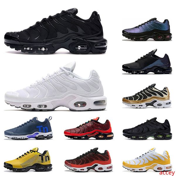 

2020 new arrivel tn plus running shoes for mens white black sunburst throwback future mens trainer fashion sports sneaker runners