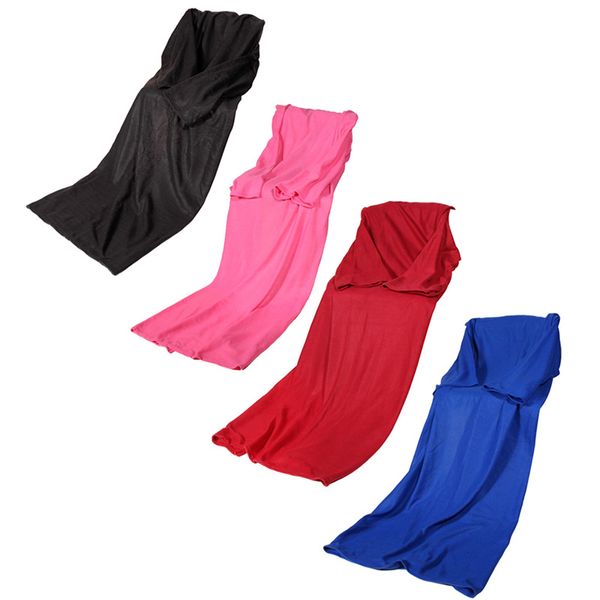 

Outdoor pad for camping oft warm fleece nuggie blanket robe cloak with cozy leeve wearable leeve blanket wearable blanket whole ale