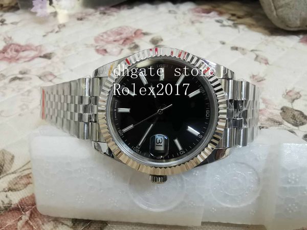 

2813 bp mens 41mm black dial wimbledon asia factory jubilee bracelet perpetual mechanical automatic datejust luxury men's sport watches, Slivery;brown
